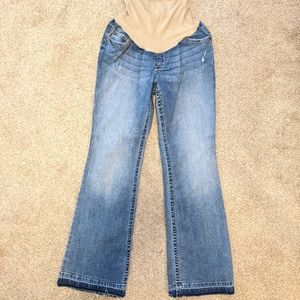 Maternity Distressed Jeans